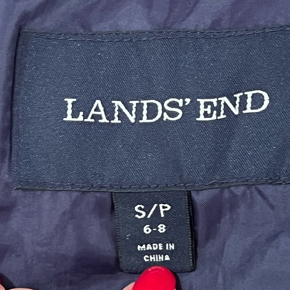 LANDS END women puffy vest size S/P - Picture 5 of 6
